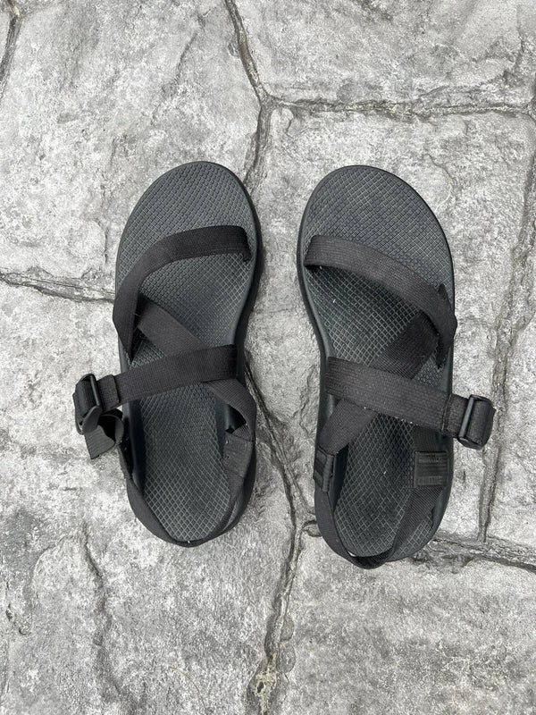 Chaco Sandal Zcloud J100015 Strappy Black Hiking Shoe Mens Size US 12 EU 45