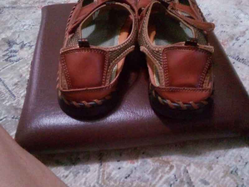 Fashion Men Sandals Slip on Flats Slippers Summer Beach Casual Shoes Footwear