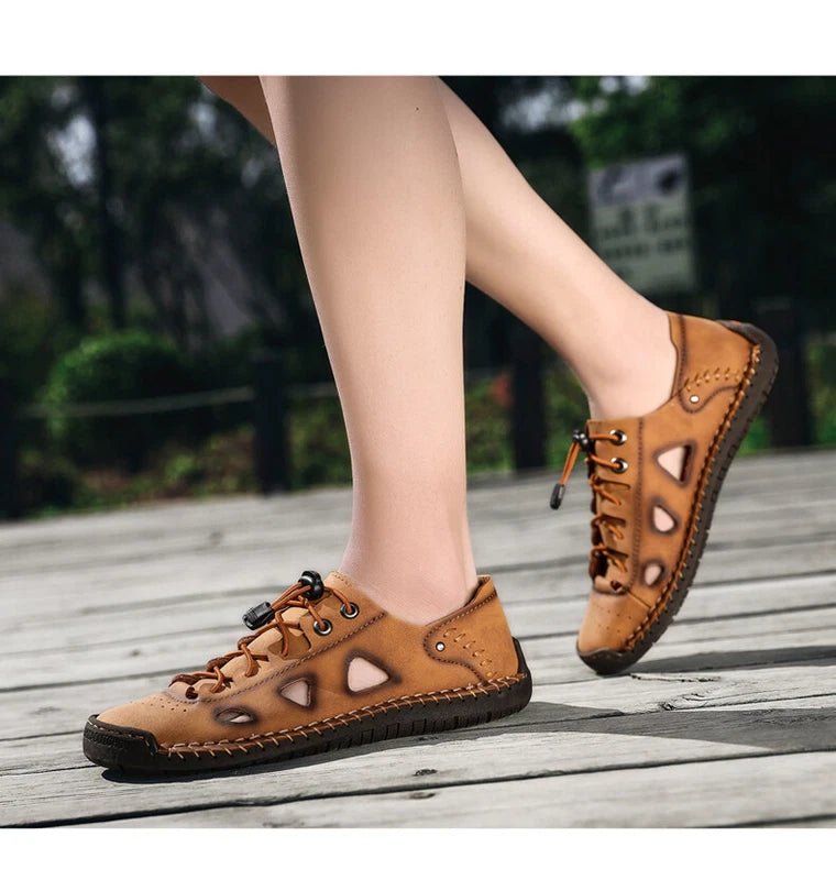 Summer Men's Sandals Moccasin Hiking Beach Slipper Comfortable Casual Shoes