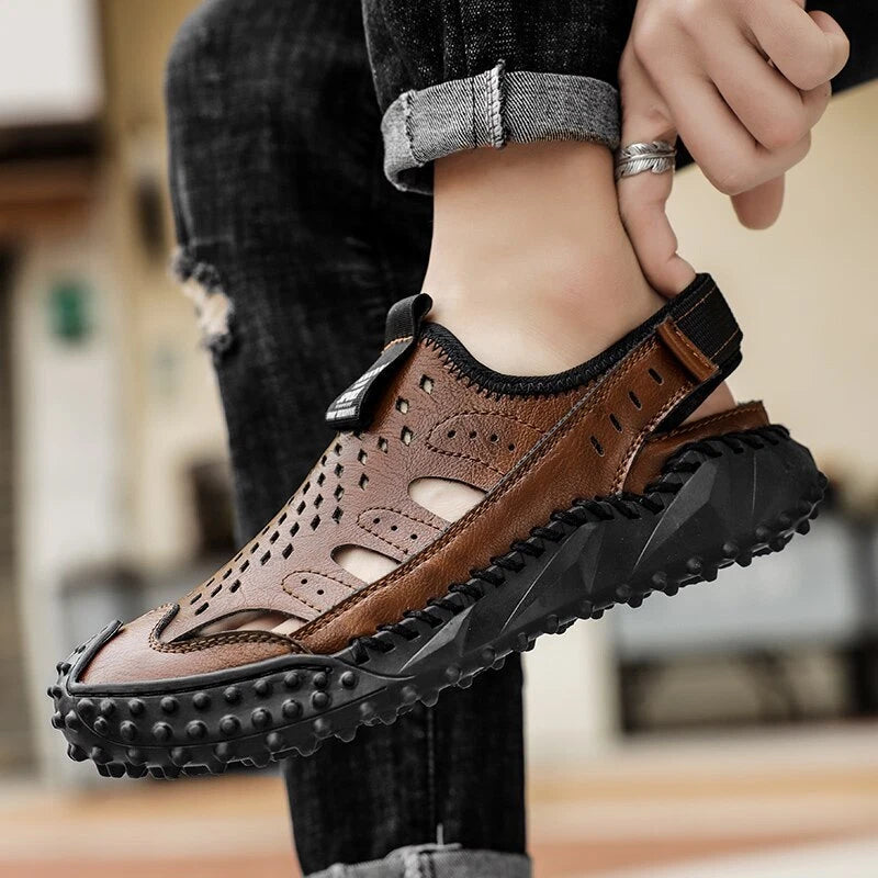 Fashion Men Sandals Breathable Non-slip Casual Shoes Sneaker Beach Slippers