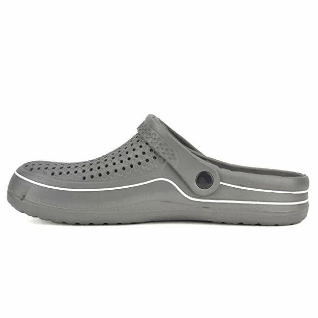 Mens Clogs Summer Slip On Garden Shoes Anti-slip Sandals Water Slippers