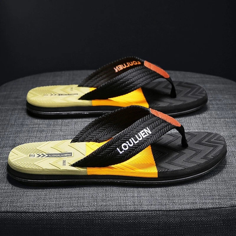Fashion Mens Thong Flip Flops Sandals Beach Sandal Slippers US Size 7-15