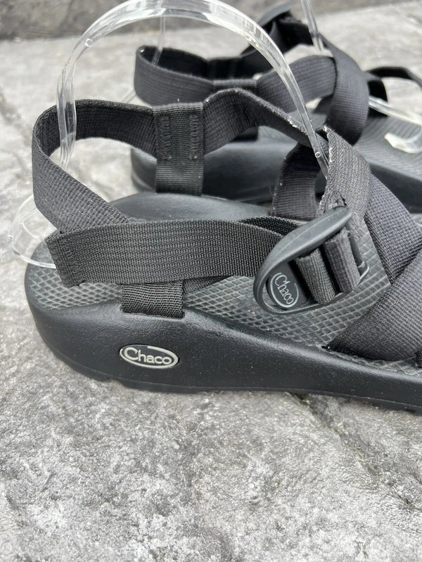 Chaco Sandal Zcloud J100015 Strappy Black Hiking Shoe Mens Size US 12 EU 45