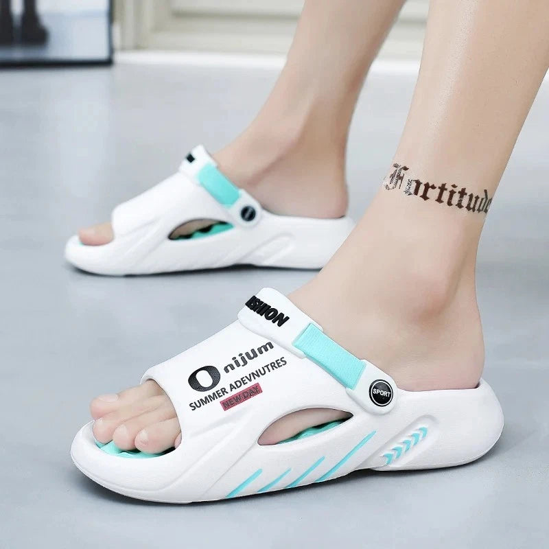 Men's 2025 Summer EVA Soft Platform Slippers, Beach Slides, Indoor Outdoor 🏖️
