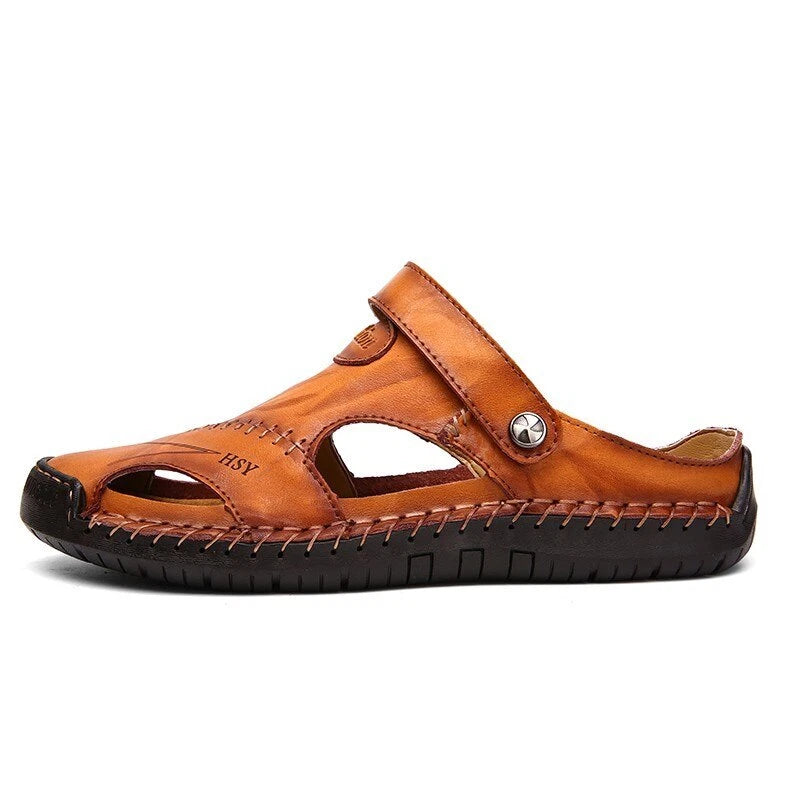 Men's Beach Sandals Breathable Summer Slides Outdoor Non-slip Slippers