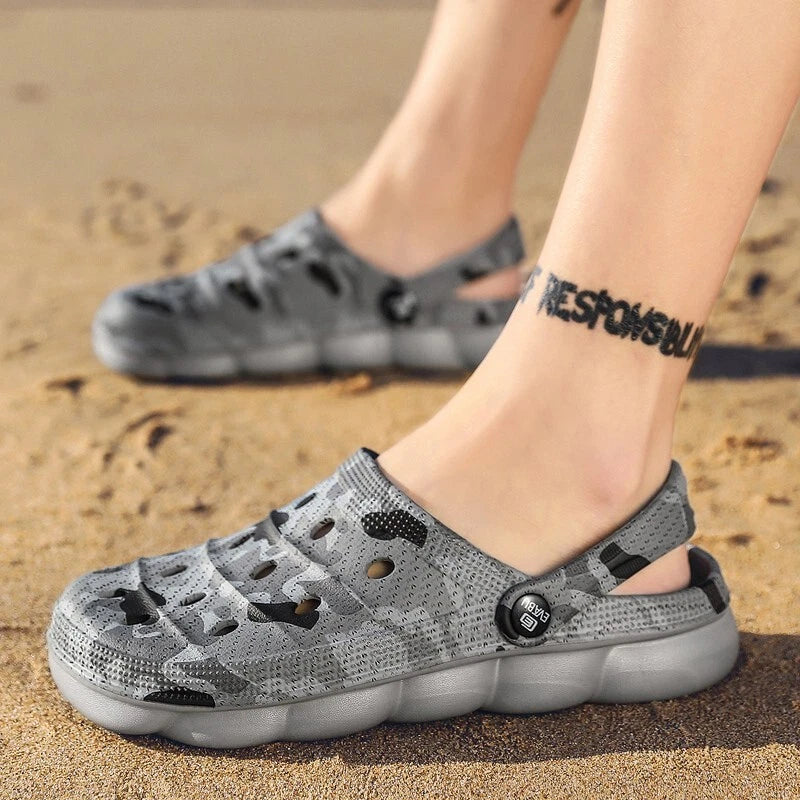 Casual Summer Sandals Swimming Slip Resistant Men's Beach Slippers