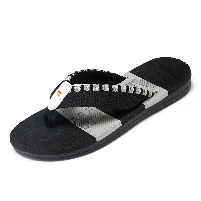 Men's Flip-Flops, Thongs Sandals Comfort Slippers for Beach Non-Slip