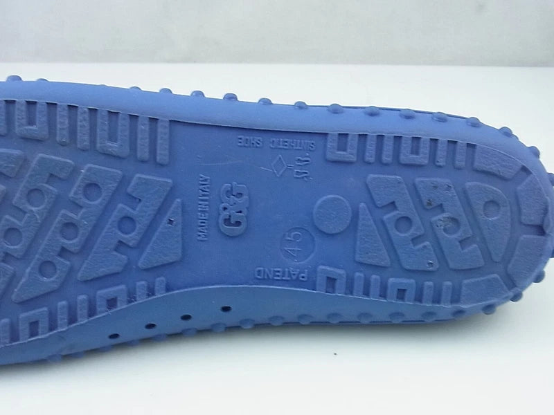 G&G Sanitized Men's Water Shoes Swim Shoes Size 45 Blue