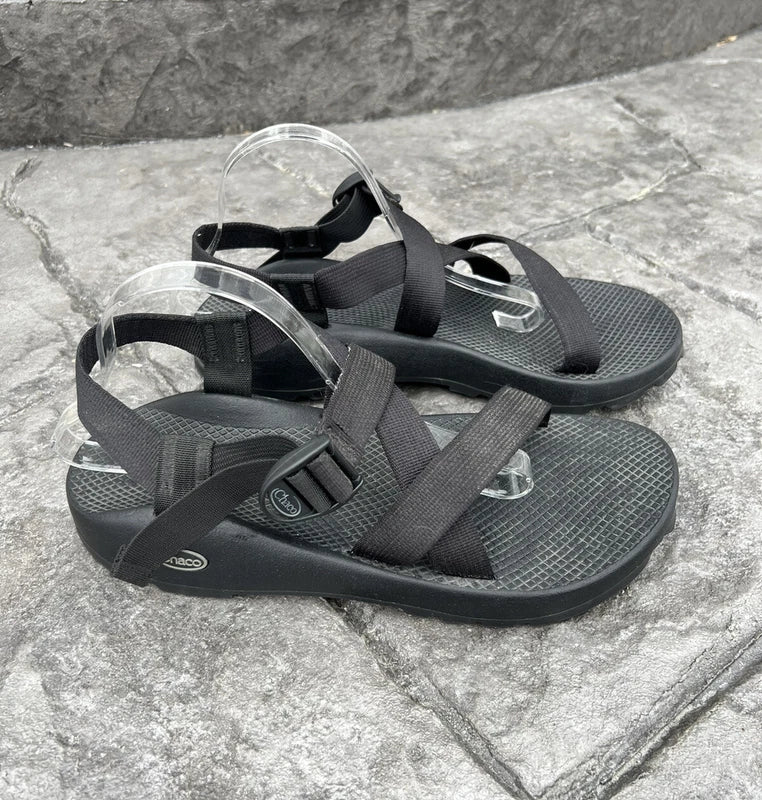 Chaco Sandal Zcloud J100015 Strappy Black Hiking Shoe Mens Size US 12 EU 45