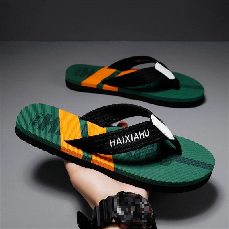 Men's Flip-Flops, Thongs Sandals Comfort Slippers Non-Slip Water Sandals