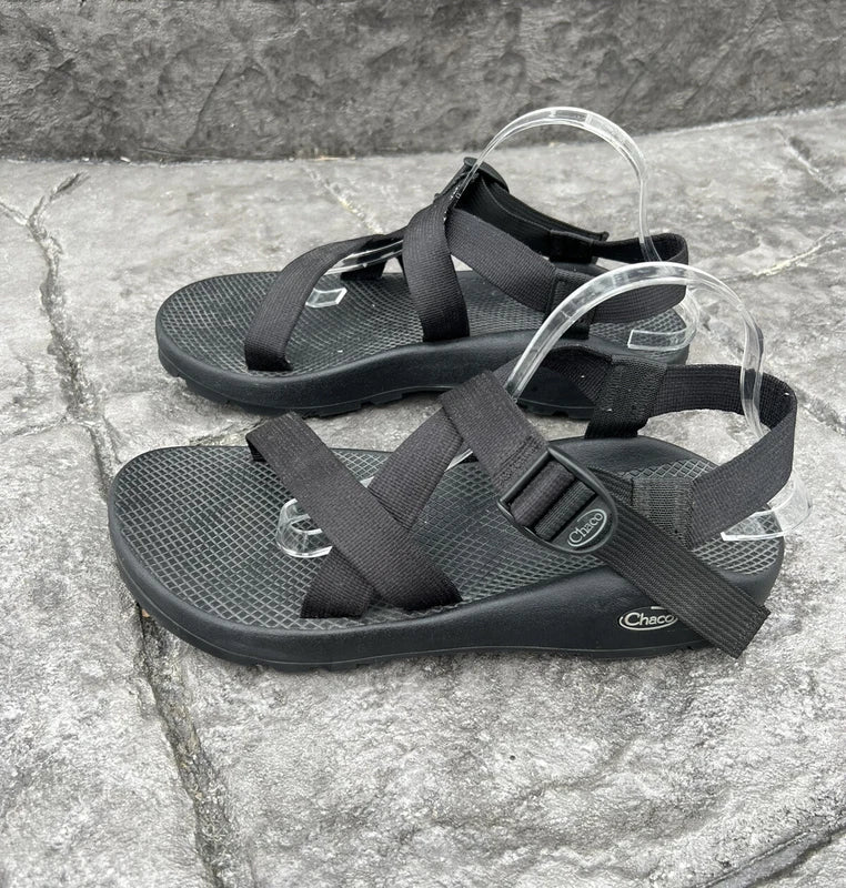 Chaco Sandal Zcloud J100015 Strappy Black Hiking Shoe Mens Size US 12 EU 45