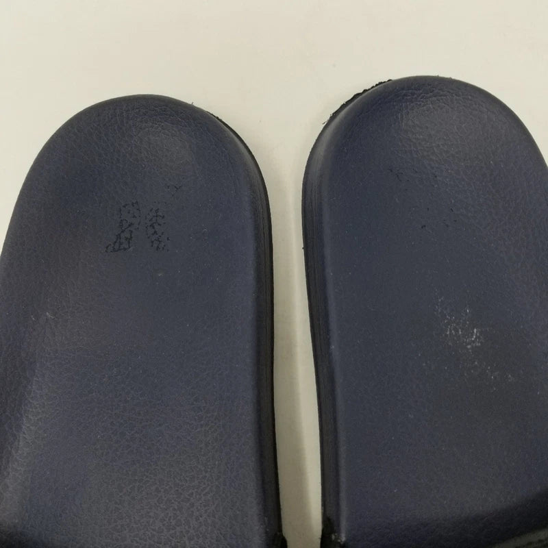Hurley Men's Navy Black Flip Flops Sliper Slides Beach Shoes Comfortable Size 12