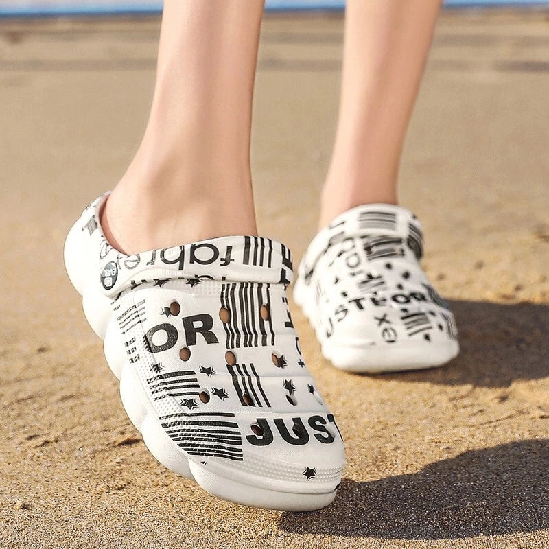 Casual Summer Sandals Swimming Slip Resistant Men And Womens Beach Slippers