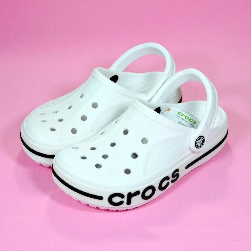 Kids Unisex Crocs Classic Clogs Sandals Garden Shoes Girls Boys Slippers Beach