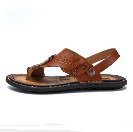 Men's Casual Sandals Flats Flip Flops Open Toe Slippers Slingbacks Beach Summer