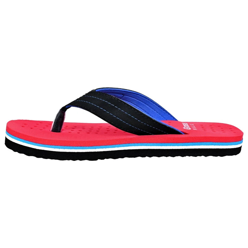 Flip Flops Women's Sandals Flat Red Slippers Beach Water Classic PVC Non-Slip