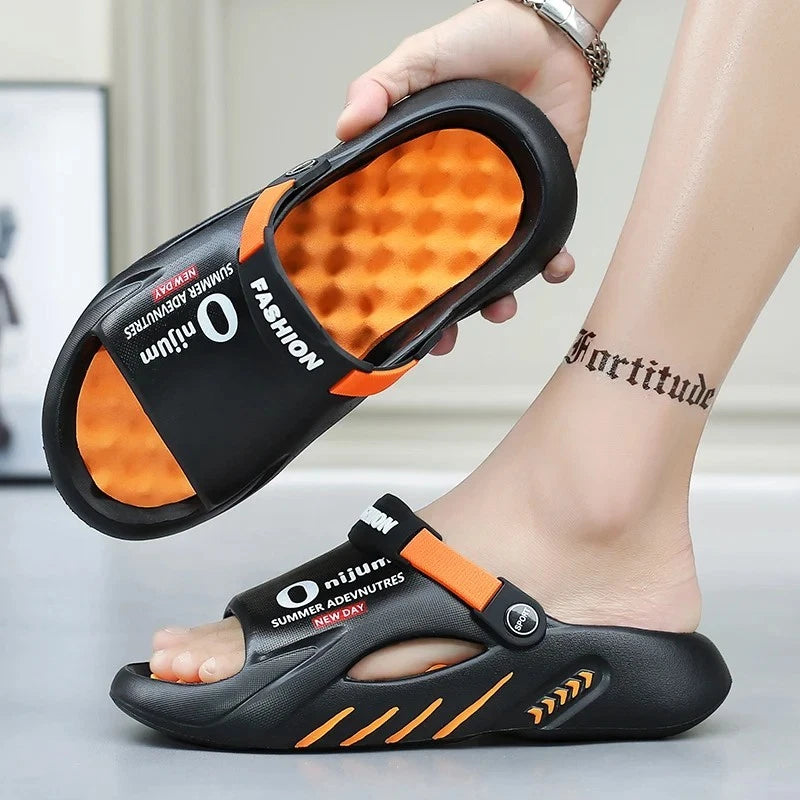 Men's 2025 Summer EVA Soft Platform Slippers, Beach Slides, Indoor Outdoor 🏖️