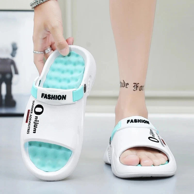 Men's 2025 Summer EVA Soft Platform Slippers, Beach Slides, Indoor Outdoor 🏖️
