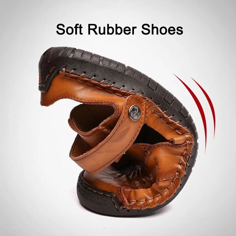 Men's Beach Sandals Breathable Summer Slides Outdoor Non-slip Slippers