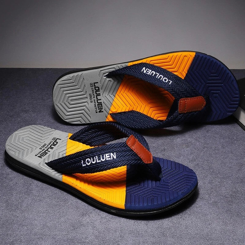 Fashion Mens Thong Flip Flops Sandals Beach Sandal Slippers US Size 7-15