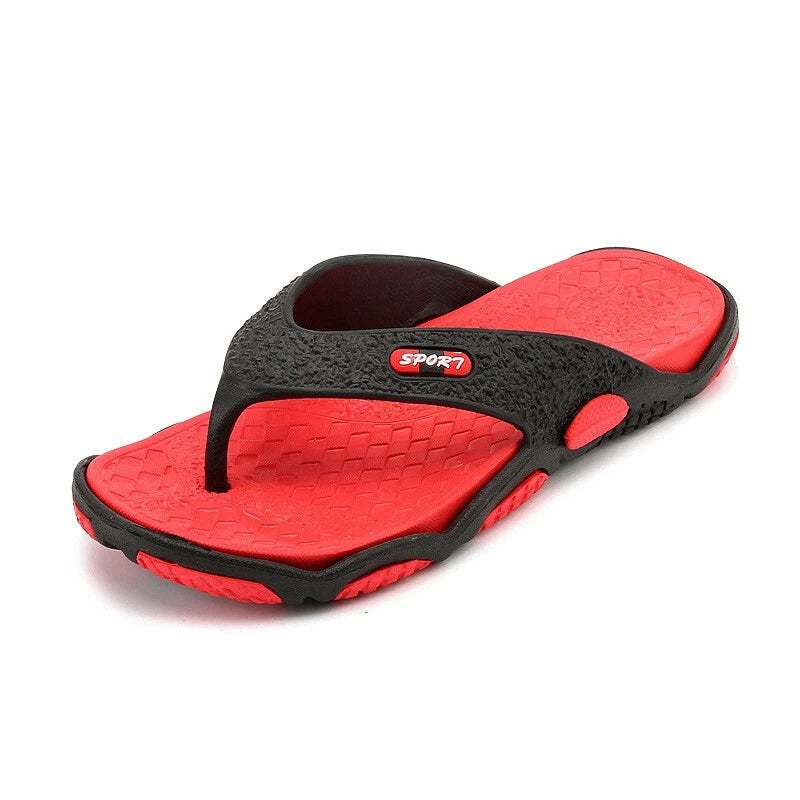 Casual-Summer Mens Flip Flops Sandals Beach EVA Flip-Flops Shoes Shower Slipper