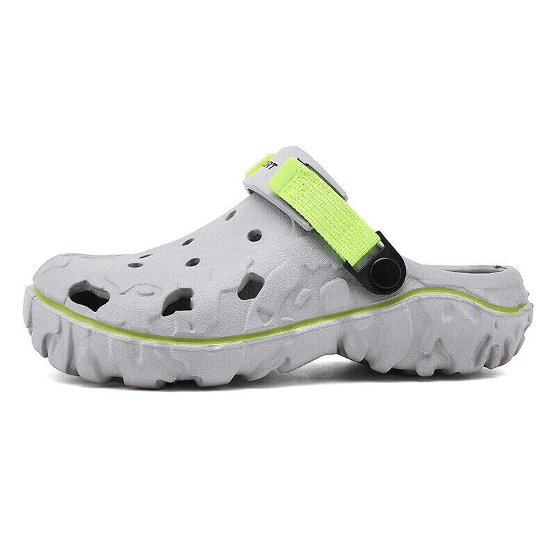 Breathable Men's Garden Clogs Sandals: Non-slip, Slip-on, Summer Beach Slippers