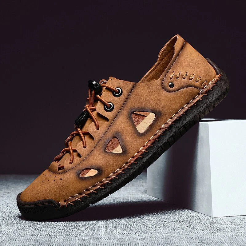 Summer Men's Sandals Moccasin Hiking Beach Slipper Comfortable Casual Shoes