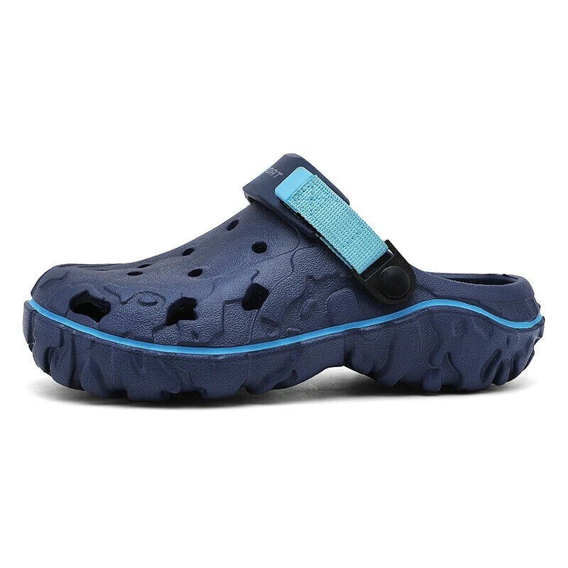 Breathable Men's Garden Clogs Sandals: Non-slip, Slip-on, Summer Beach Slippers