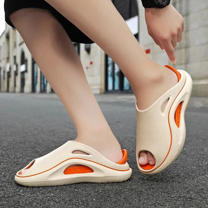 Men's Beach Shoes Summer Slippers New Comfortable Breathable Outdoor Casual