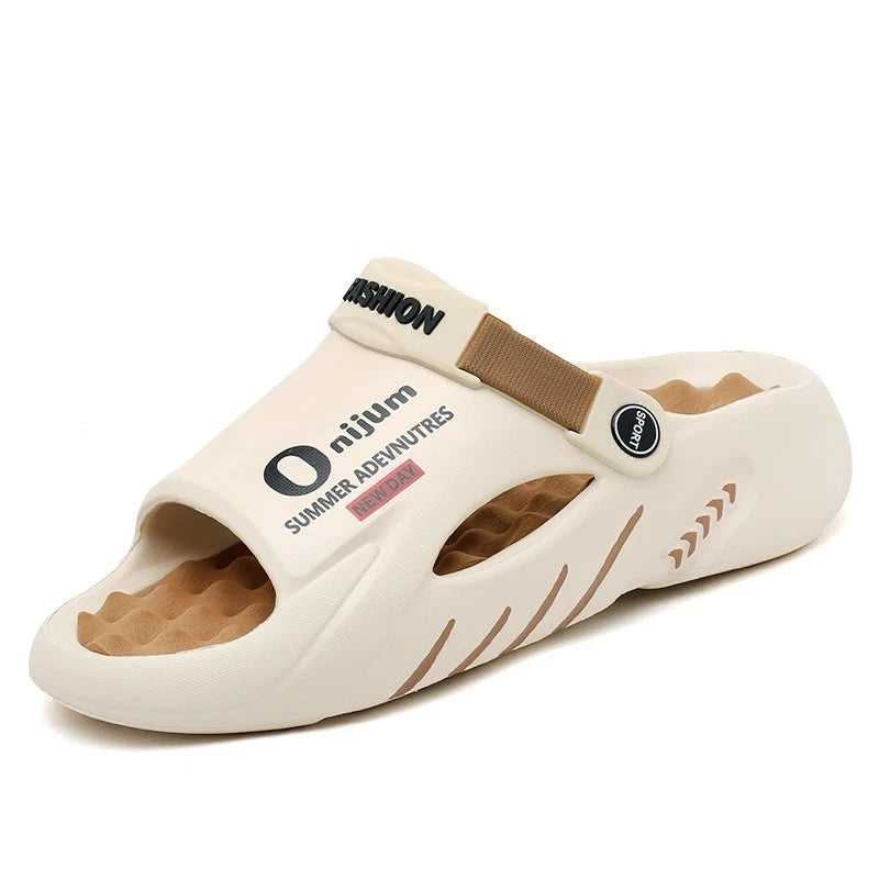Men's 2025 Summer EVA Soft Platform Slippers, Beach Slides, Indoor Outdoor 🏖️