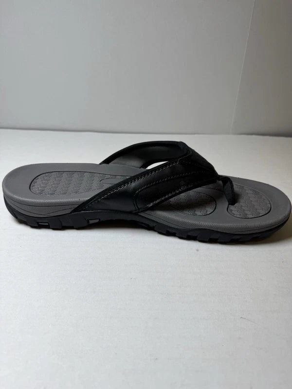 KUBUA Men's Beach Flip-Flops Water Sandals Outdoor Athletic Thong Sandals
