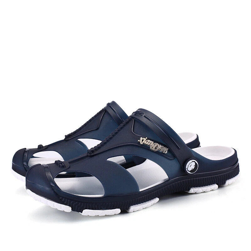 Beach Summer Shoes Mens Hollow Out Sandals Slingbacks Sports Slippers Non Slip