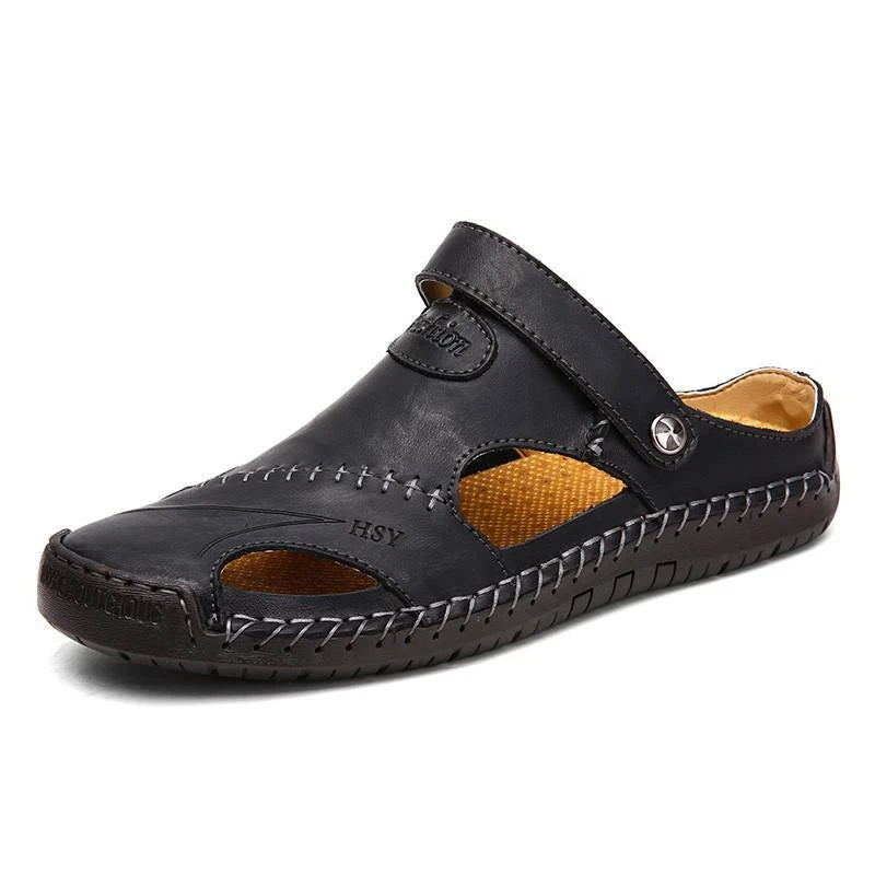 Men's Beach Sandals Breathable Summer Slides Outdoor Non-slip Slippers
