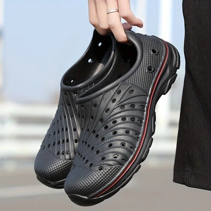 Men's Clog Slip on Casual Shoes Waterproof Slippers Garden Beach Swim Sandals US