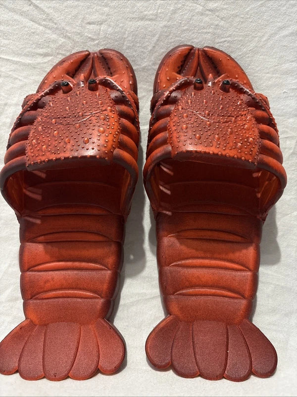 Lobster Slippers Beach Flip Flops Slip On Men’s Size EU 44/45 US 10/11