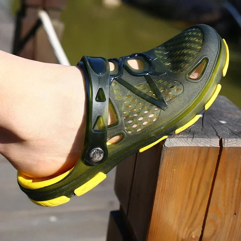 MAEDEF High Quality Summer Slippers Men Anti-Slip Wear-Resistant Indoor and Home