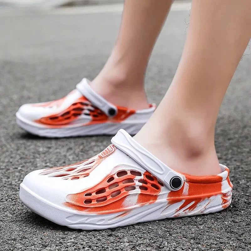 Hot Selling Outdoor Beach Shoes Waterproof Men's Slippers Summer Trend Choice